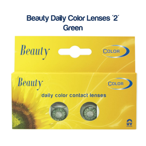 Beauty Color Contact Lenses: Green (Daily)