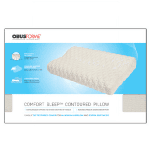 Obusform Comfort Sleep Contoured Pillow