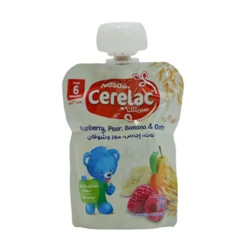 Cerelac Raspberry Pear Banana Oats Puree