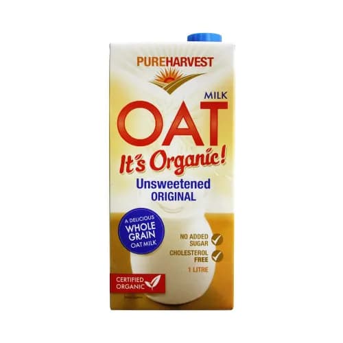 Pureharvest Organic Oat Unsweetened 1 L