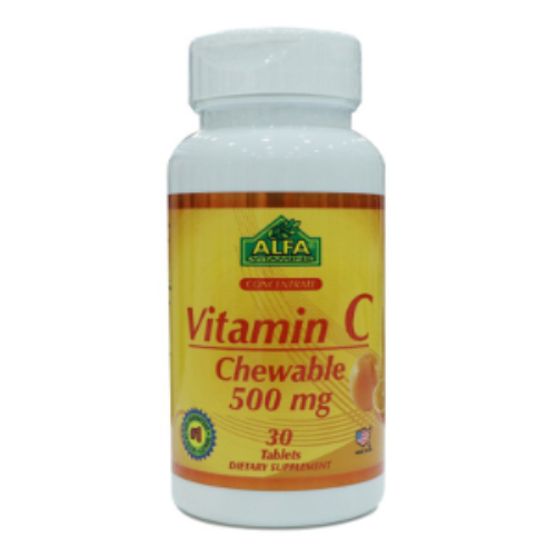 Alfa Vitamin C 500 Mg Chewable 30 Tab