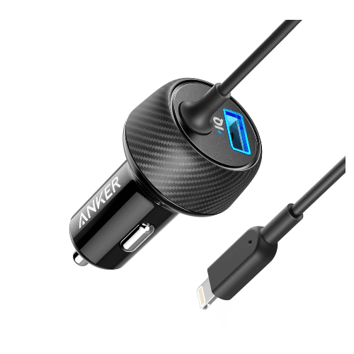 Anker [A2214H11]24 W Power Drive 2 Elite With Lightning Connector.