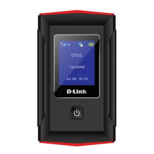 D-Link Dwr-932M-4G/Lte 3000Mah Mobile Router - Black