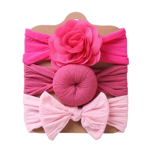 Baby Girl Headbands Hair Accessories 3 Pieces - 1