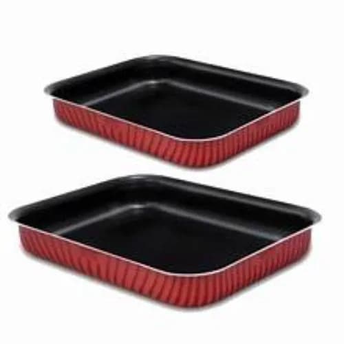 Fast Food Tray Rect 35X27 Cm Red