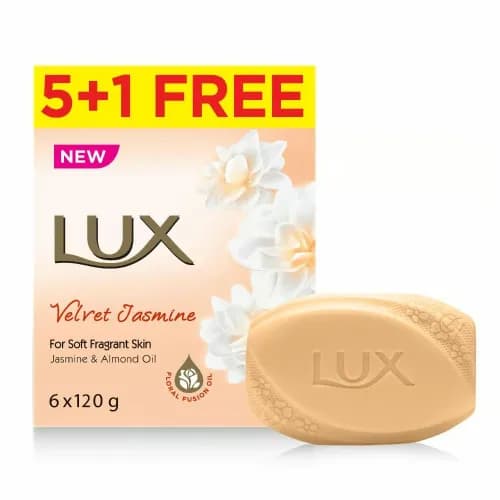 Lux Bar Velvet Jasmine 120Gx5+1