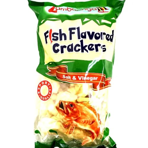 Zamboanga Salt Vinegar Fish Flavoured Cracker 100g