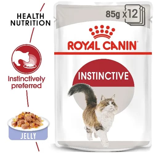 Feline Health Nutrition Instinctive Adult Cats Jelly (Wet Food - Pouches) 12X85G