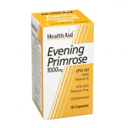 Health Aid Evening Primrose 1000Mg Cap 30'S