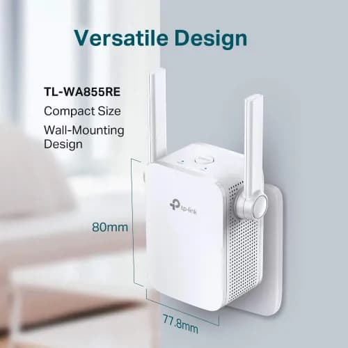 Tp-Link 300Mbps Wi-Fi Range Extender Tl-Wa855Re