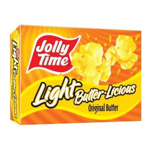 Jolly Time Popcorn Light Butterlicious Microwave Popcorn