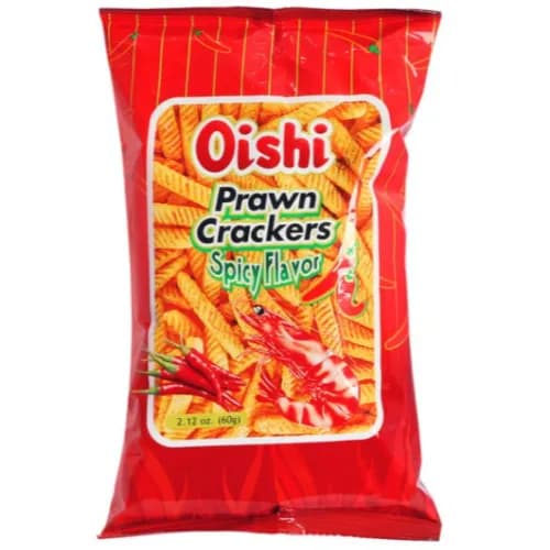 Oishi Prawn Spicy Flavor 60 G