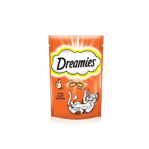 Dreamies Cat Treats With Chicken 60G