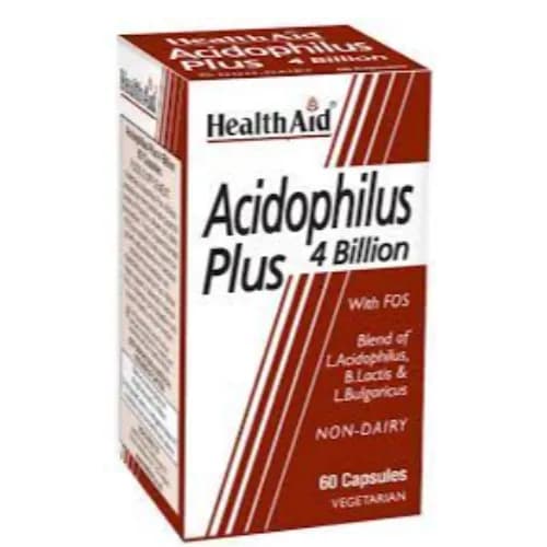 Health Aid Acidophilus Plus Cap 60'S