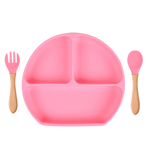 Suction Plate For Toddlers - Pink