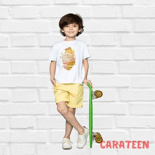 White T-Shrit Qatar Map 2023 - Xl - Carateen