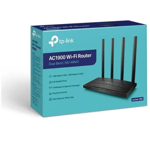 Tp-Link Archer C80 Ac1900 Wireless Mu-Mimo Router