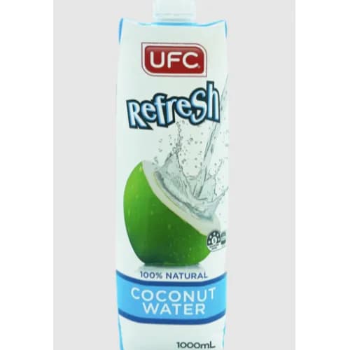 Ufc Refresh 100% Coconut Water 1L