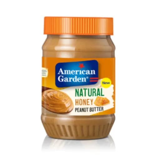 American Garden Nat P/Butter Honey 454G