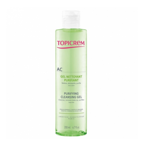 Topicrem Ac Purifying Cleansing Gel - 200Ml