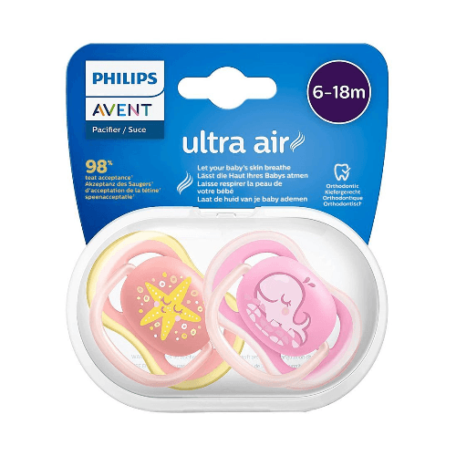 Philips Avent Soother Ultra Air 6-18M X2