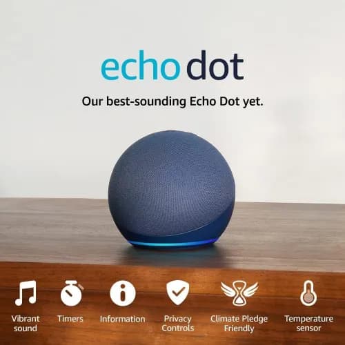 Amazon Echo Dot 5Th Generation-Sea Blue