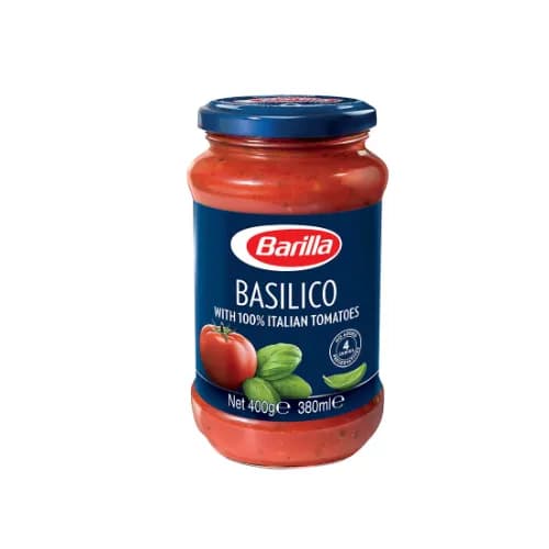 Barilla Basilico Pasta Sauce With Italian Tomato & Basil 400G