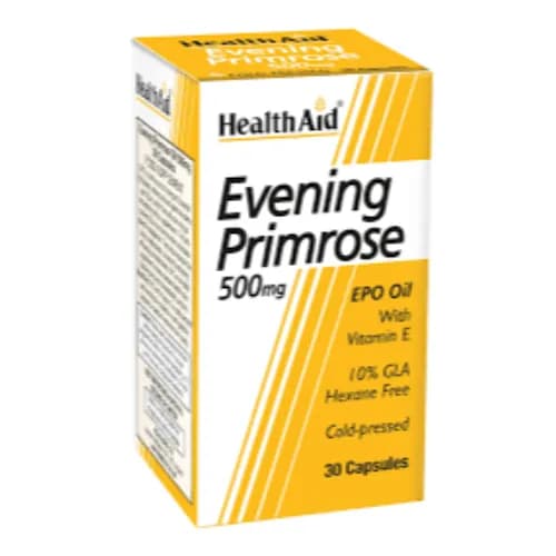 Health Aid Evening Primrose 500Mg Cap 30'S