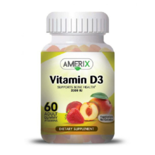 Amerix Vitamin D3 2000 Iu 60 Adult Gummied