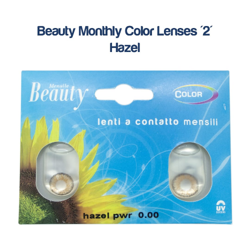 Beauty Color Contact Lenses: Hazel (Monthly)