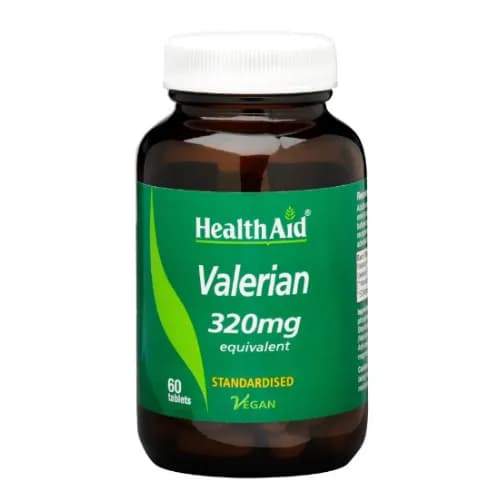 Health Aid Valerian 320Mg Tab 60'S