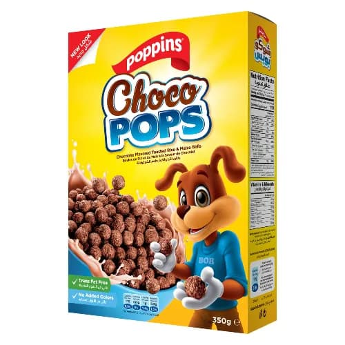 Poppins Choco Pops 350 G