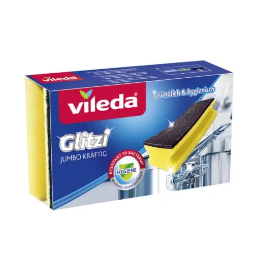 Vileda Glitzi Jumbo Sponge Soft X1