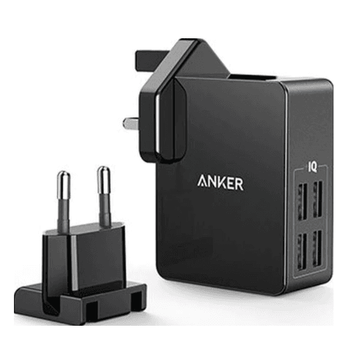 Anker [A2042L11] Power Port 4 Lite 27W Adapter With 4-Port