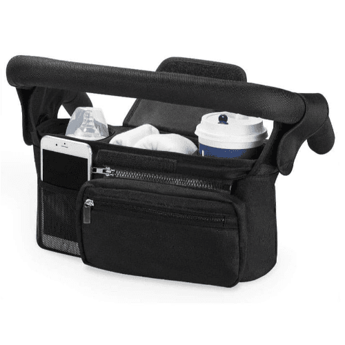 Momcozy Stroller Organizer with Insulated Cup Holder