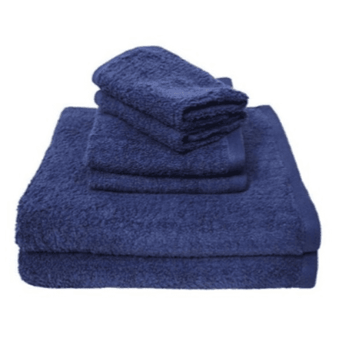 Bath Towel Blue 90*180 Cm 1053 Grams 650 Gsm Double Loop 100 % Cotton Made In Pakistan