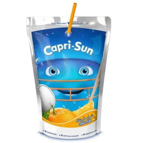 Capri-Sun Long Life Orange Juice 200Ml