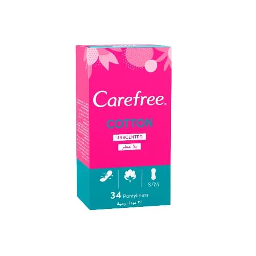 Carefree Cotton Unscented 34'S