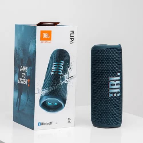 Jbl Flip 6 Portable Waterproof Speaker - Blue