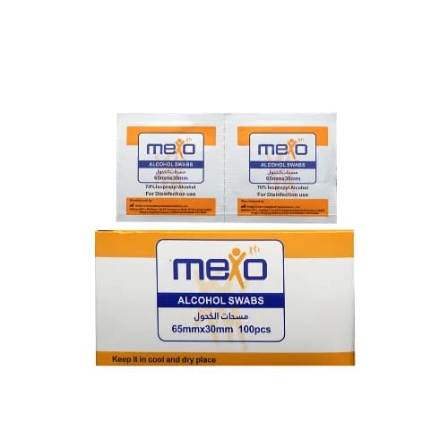 Mexo Alcohol Swabs 100'S