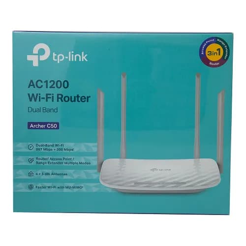 Tp-Link Archer C50 Ac1200 Wireless Dual Band Router