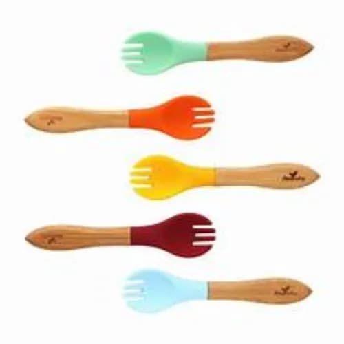 Floral Baby Fork 1X6Pcs Wtc