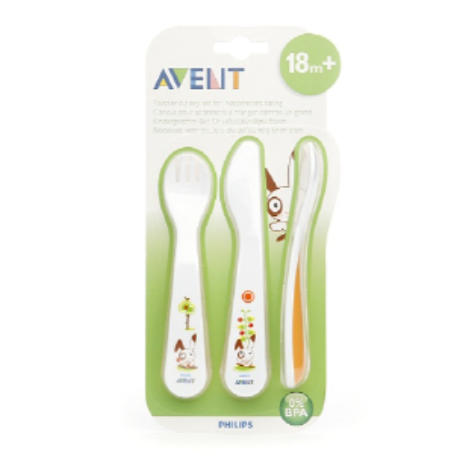 Avent Fork & Spoon & Knife 18+m