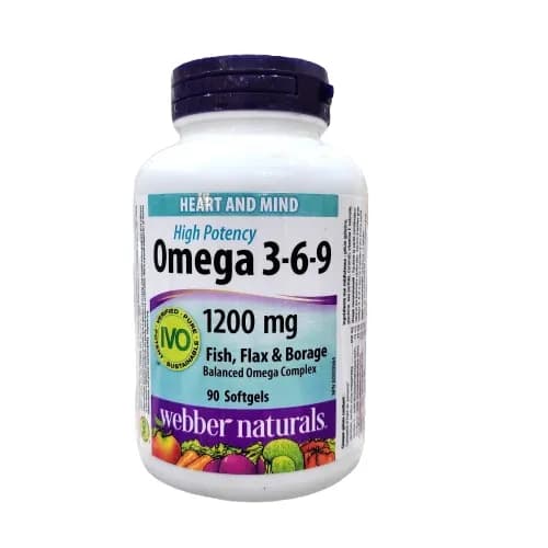 Wn Omega 3-6-9 1200Mg Cap 90'S