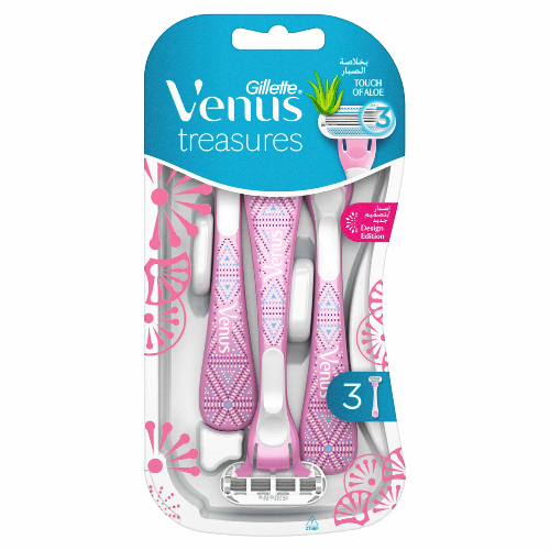 Gillette Venus Treasures 3 Blades 3Pcs