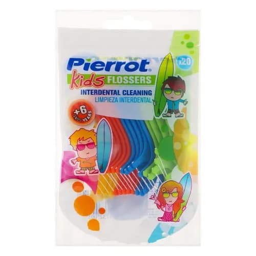 Pierrot Kids Flossers 6+ Years 20Pcs