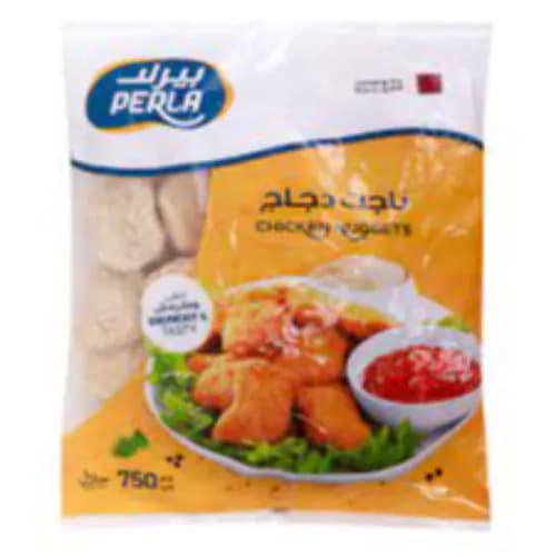 Perla Chicken Bites Plain 750G