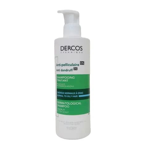 Vichy Dercos Anti Dand Greasy Hair 390Ml