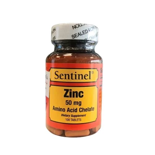 Sentinel Zinc 50 Mg 100 Tablets