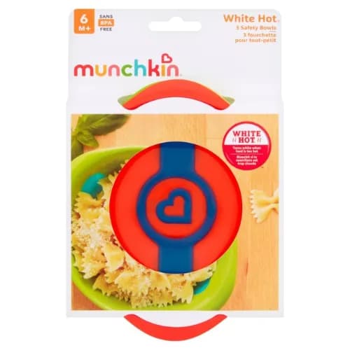 Munchkin - White Hot Bowls - Pack Of 3